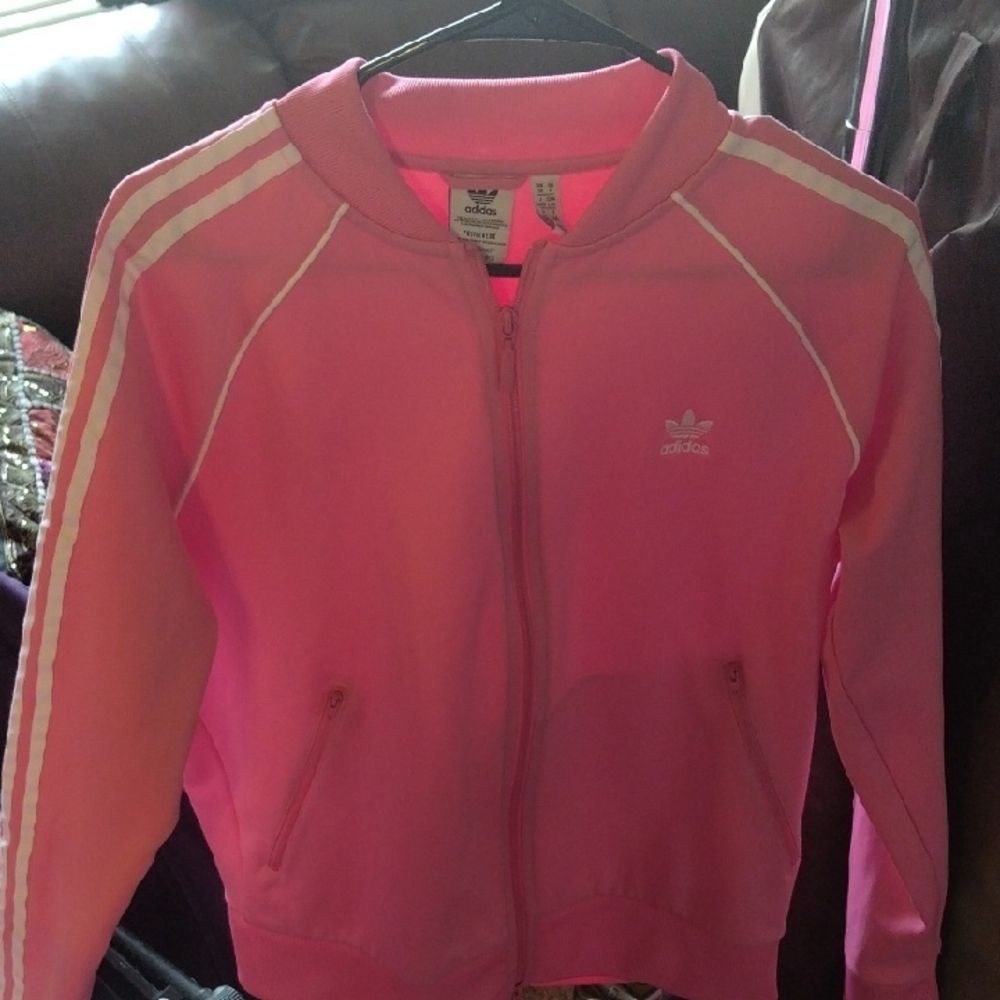 Adidas Pink Track Jacket